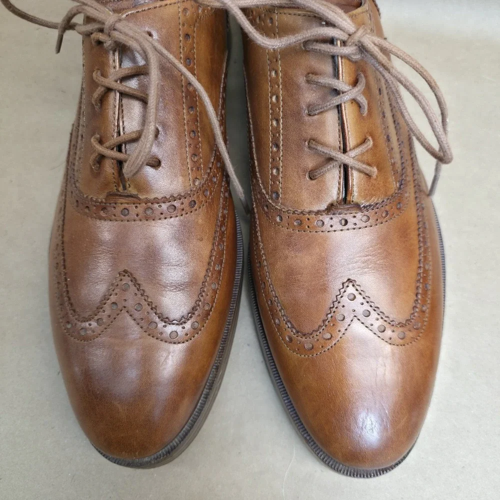 Cole Haan Henry (Sz 8 M) Short Wingtip Oxford Brown Grand OS C24153 Men's Shoes